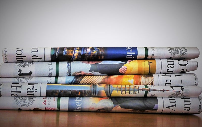 Newspaper Basket Weaving
